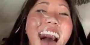 Asian Double Facial - Asian Whore Double Cum Facial EMPFlix Porn Videos