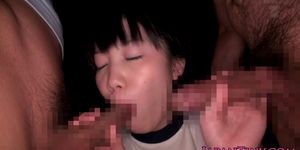 Tiny japanese teen models her amazing body Porn Videos