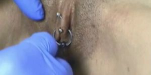 Women Getting Their Clit Pierced