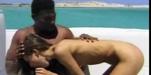 Big cock Anal Sex on a Boat Porn Videos