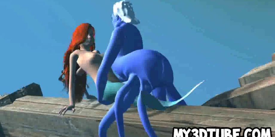 3D Little Mermaid gets fucked underwater by Ursula EMPFlix Porn Videos