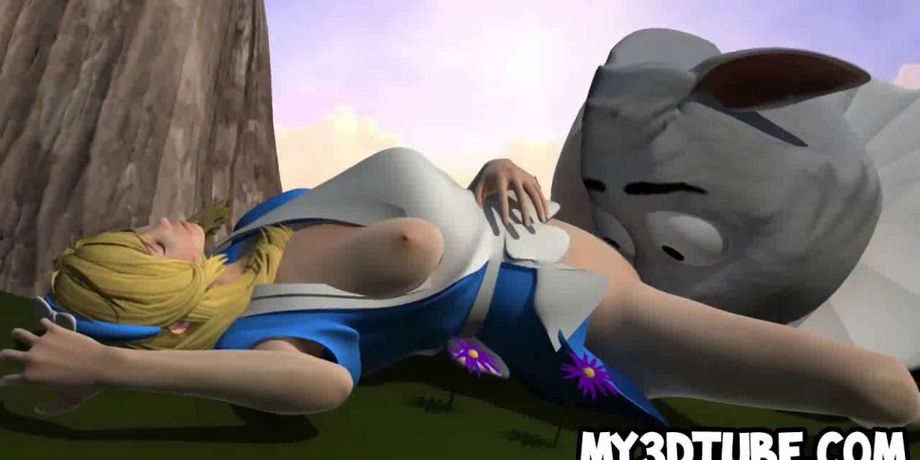 Lesbian Cartoon Porn Alice In Wonderland - 3D Alice in Wonderland getting licked and fucked EMPFlix Porn Videos