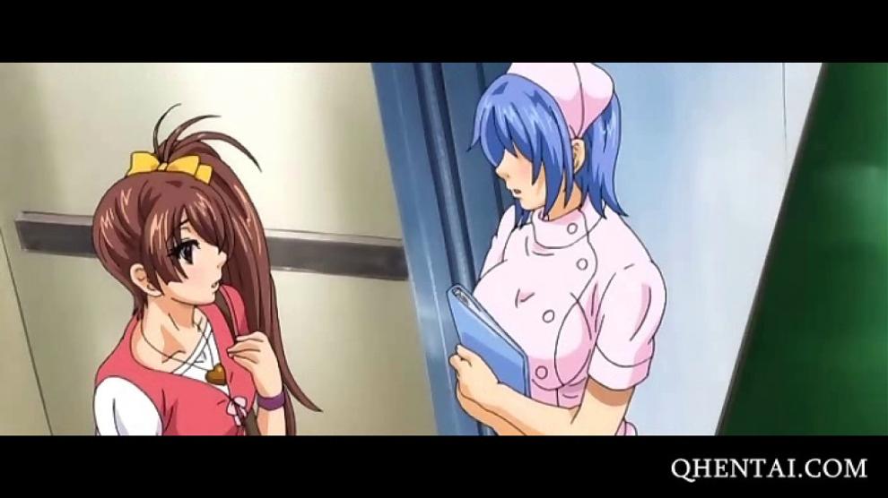 Hentai Anime Orgasm - Wet hentai nurse having an eye rolling orgasm Porn Videos