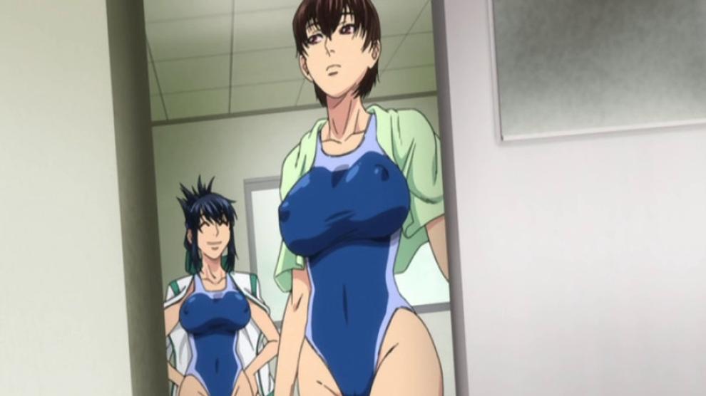 Anime Speedo Swimsuit Porn - Hentai girls in locker room Porn Videos
