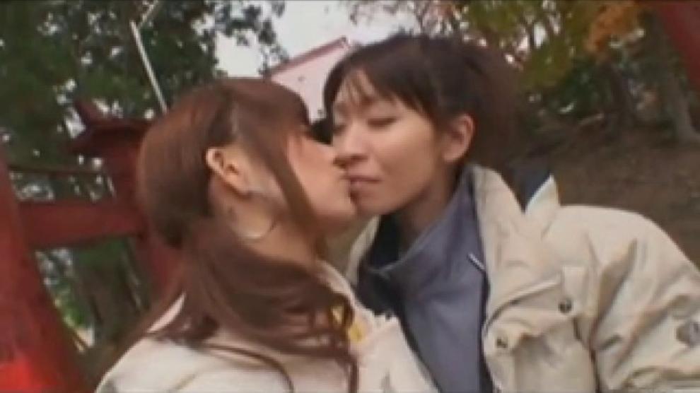 Japanese Lesbian Licking Boobs