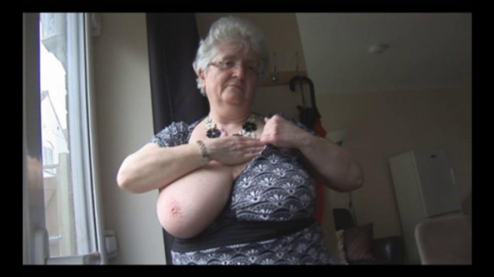 Giant tits-granny