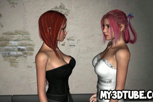 Redhead Girls Getting Fucked Hard - Hot 3D redhead babe gets fucked hard by a zombie
