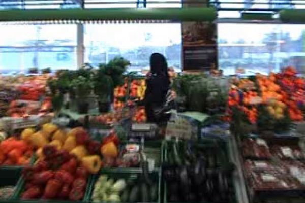 Supermarket - Brunette picked up in supermarket and fucked in nearby ...
