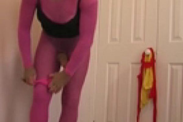 Hot Pink Pantyhose Encasement Tan Cock Sheath Empflix Porn Videos